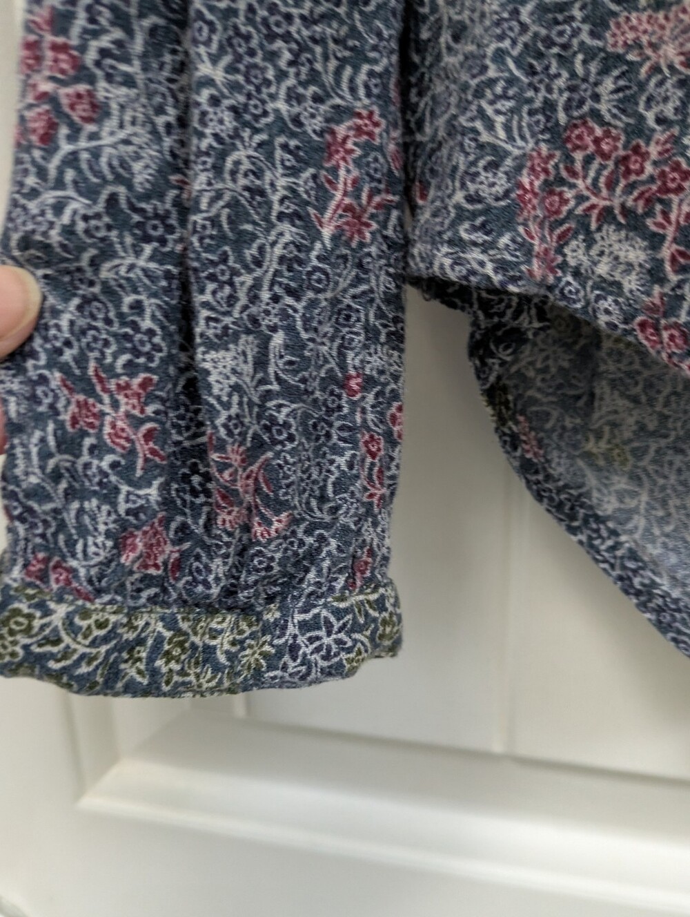 Lucky Brand Multicolor Floral Henley Blouse - Picture 5 of 7